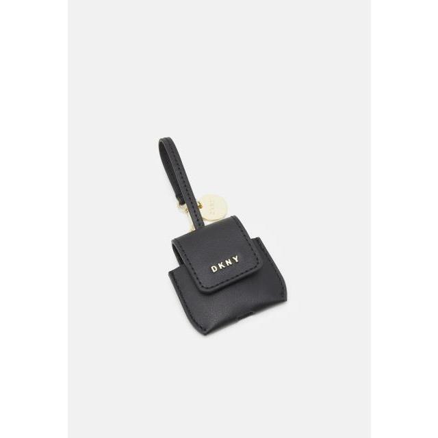 半額品 ディーケーエヌワイ レディース アクセサリー Air Pod Holder Key Holder Black Gold Coloured 人気が高い Cantinhoalgarvio Com