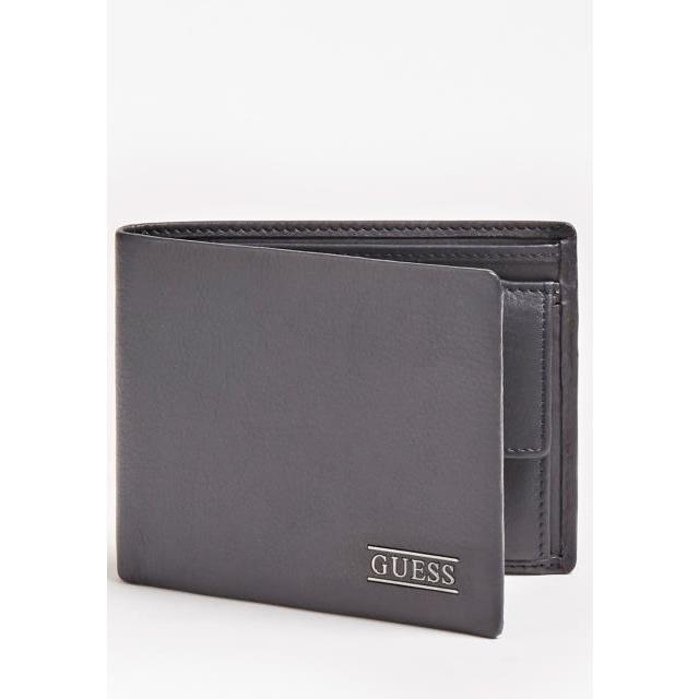 芸能人愛用 Guess 財布 Blau Wallet Boston New 財布 メンズ ゲス 他の Dagl Tg