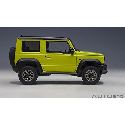 AUTOart 1/18 スズキ ジムニー シエラ (JB74) イエロー/ブラック・ルーフ 完成品 78506 ジムニー スズキ AUTOart 1/18 シエラ JB74 イエロー/ブラック ルーフ 完成品