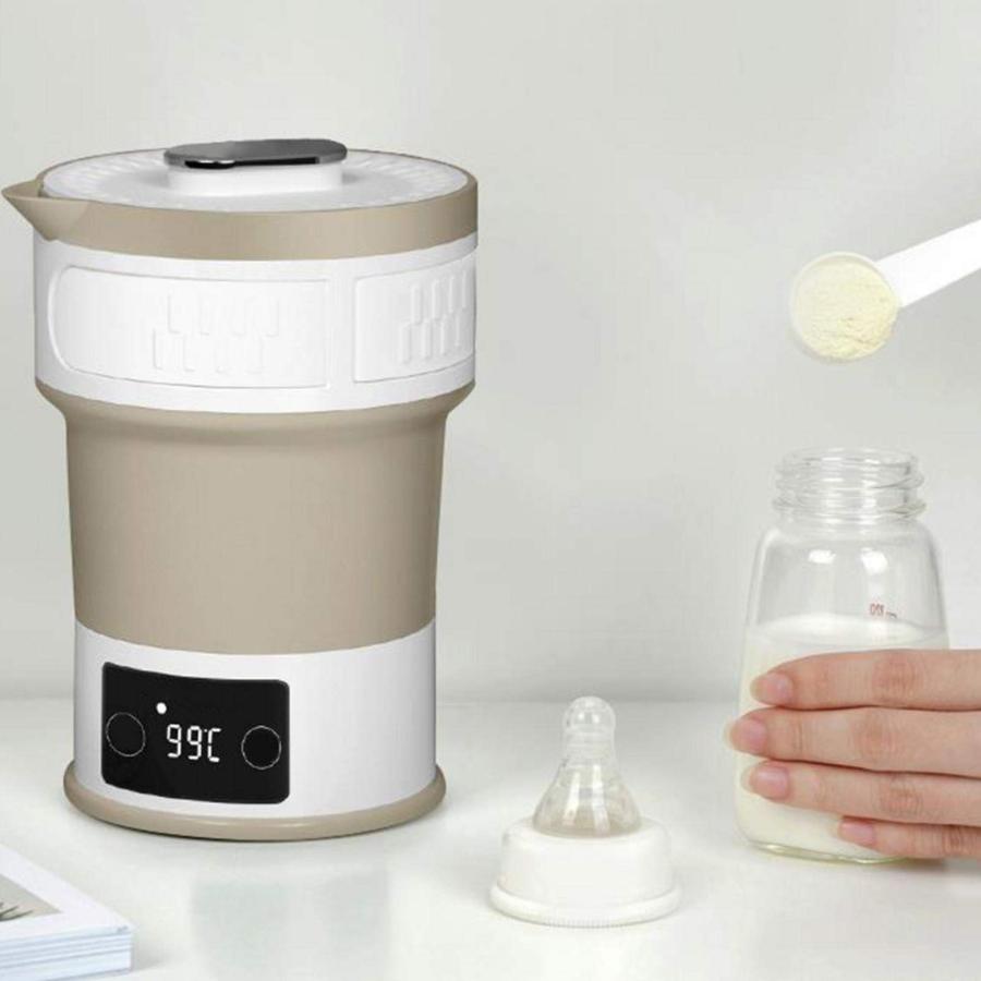 折りたたみトラベルケトル 600ml 電気ケトル 湯沸かし器 全世界対応