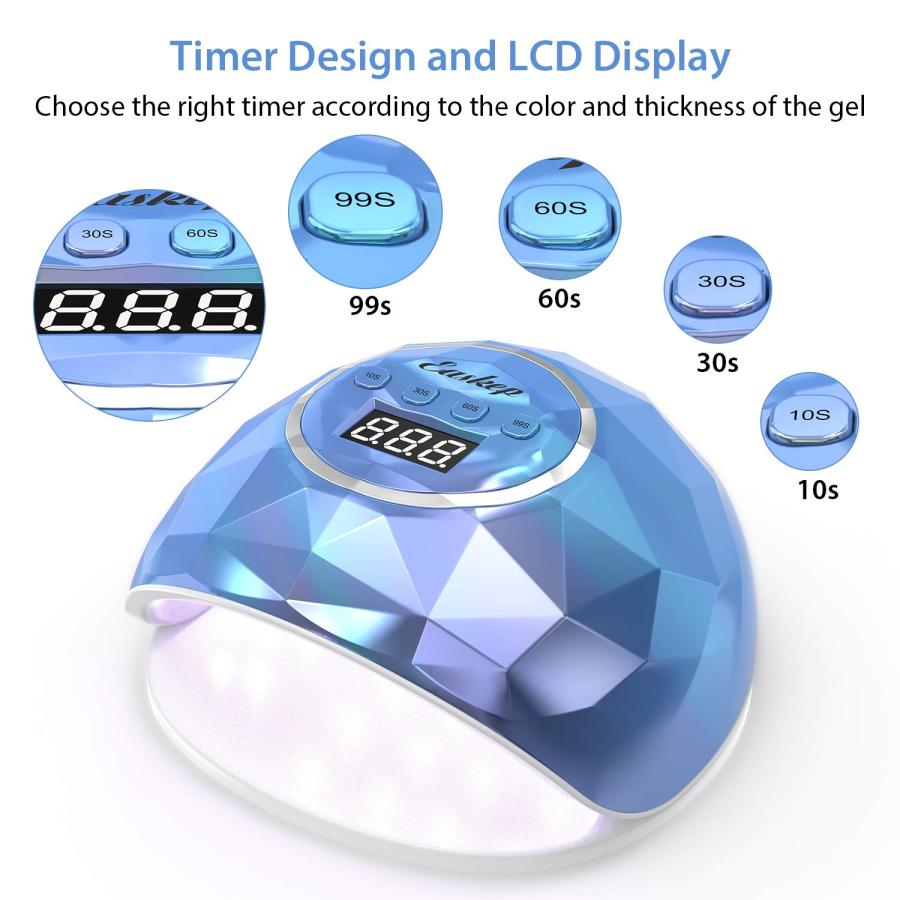LEDネイルドライヤー ハイパワー LED硬化ライトの画像