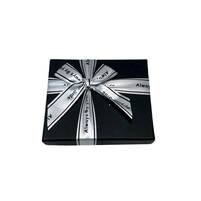 1号 ギフトボックス ブラック ボックス シンプル リボン付き