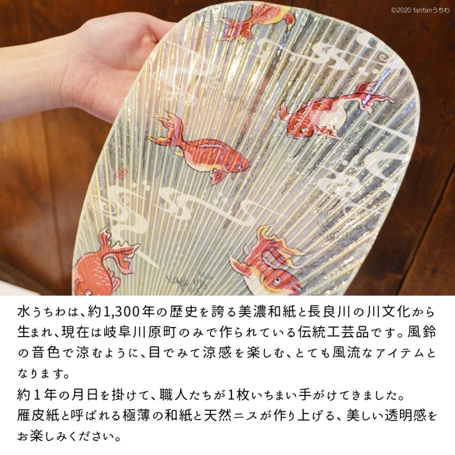 うちわ 水うちわ 涼錦 金魚 飾り台 飾り和紙帯付き 岐阜 美濃和紙 22 プレゼント ギフト 贈り物 贈答品 土産 縁起物 水団扇 みずうちわ Tzz 7 Fanfanうちわ 通販 Yahoo ショッピング