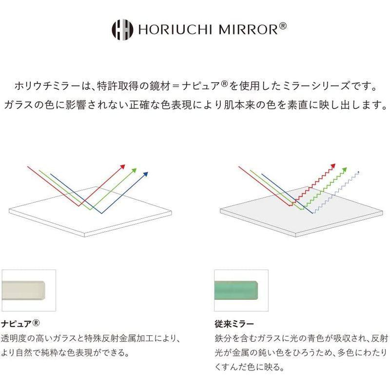 保存版】堀内鏡工業(HORIUCHI KAGAMI KOUGYOU) プロモデル角度調整3段階付き折立ミラー ナピュア エコLL 単品 LLサイズ 手鏡 堀内鏡工業 ナピュア プロモデル角度調整3段階付き折立ミラー エコLL 単品