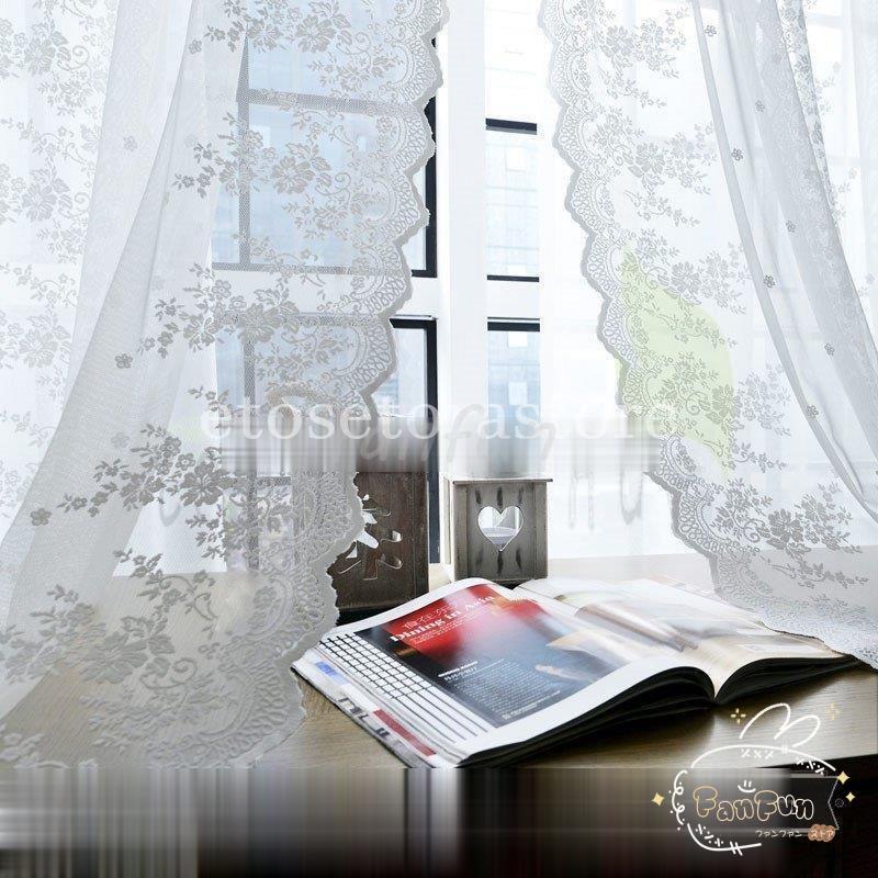 幅150cm 新品 北欧 レースカーテン オーダーメイド 透け感