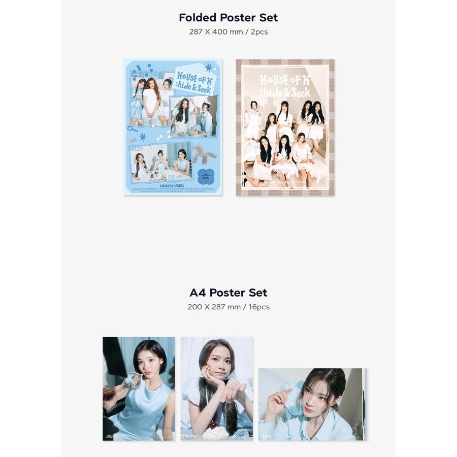 Hearts2Hearts - 2026 SEASON'S GREETINGS HOUSE OF H:hide&seek