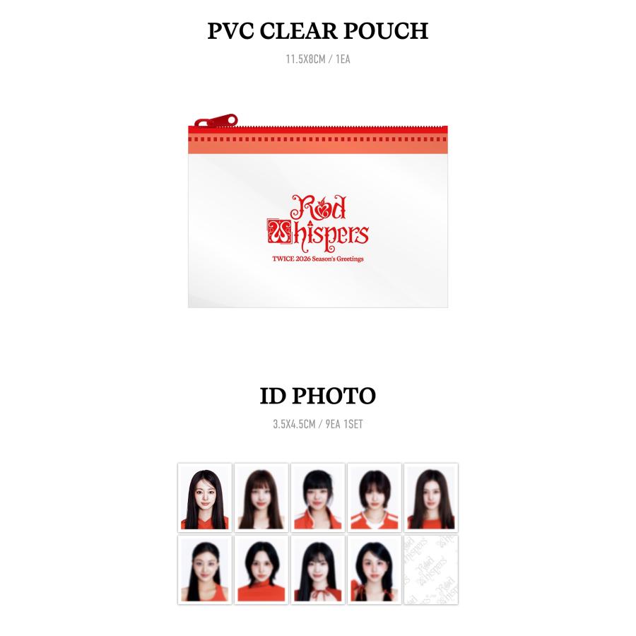 TWICE - 2026 SEASON'S GREETINGS [RED WHISPERS] / シーグリ