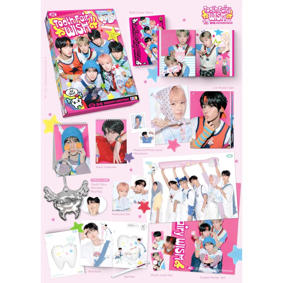 NCT WISH - 2026 SEASON'S GREETINGS Tooth Fairy wish / シーグリ