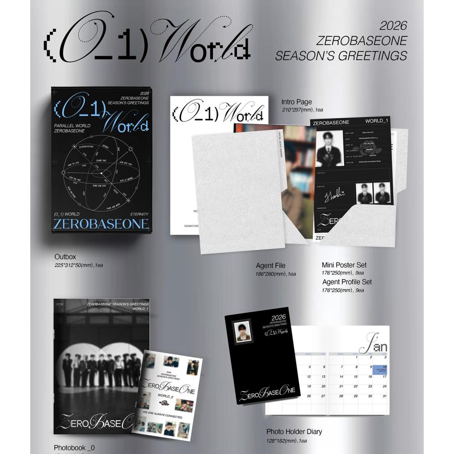 ZEROBASEONE - 2026 SEASON'S GREETINGS [(0_1) World] / ZB1 シーグリ