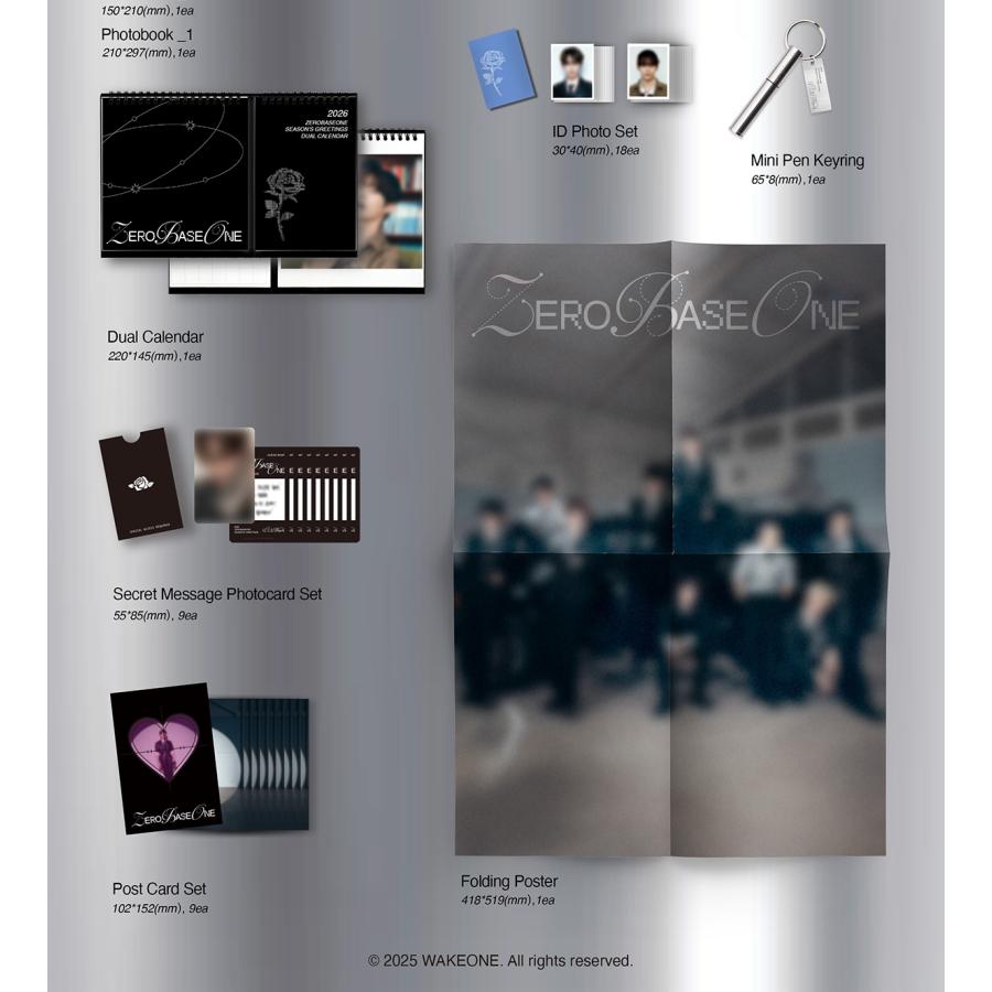 ZEROBASEONE - 2026 SEASON'S GREETINGS [(0_1) World] / ZB1 シーグリ