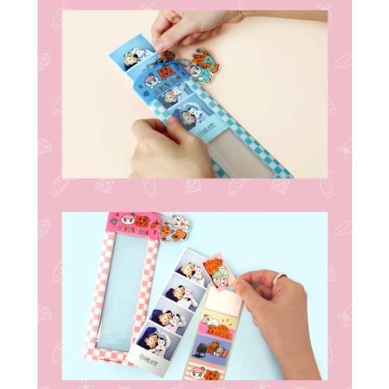 BONGBONGEE x MUZIK TIGER -4CUT PHOTO KEYRING ボンボンイ ムジーク