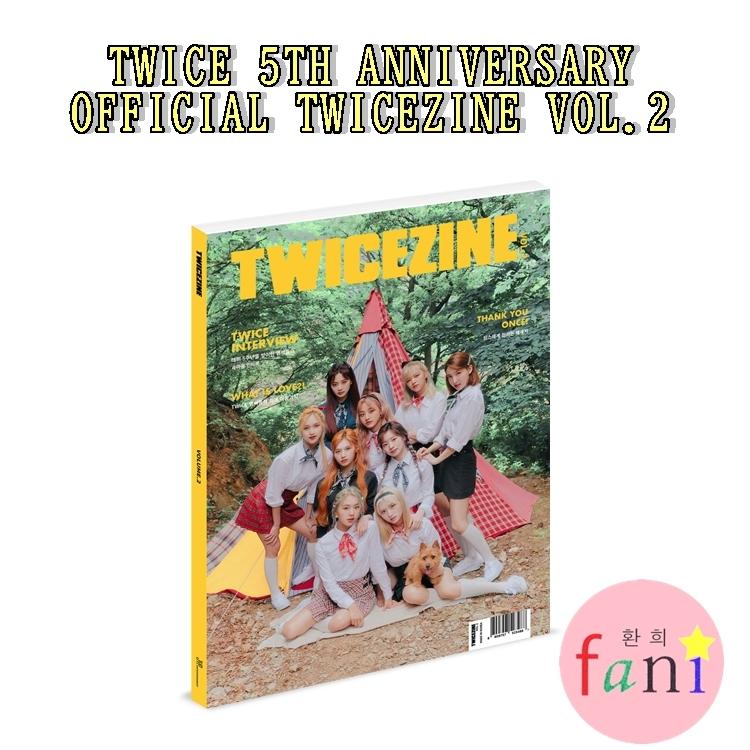 TWICEZINE VOL.2【TWICE 5TH ANNIVERSARY OFFICIAL GOODS】 公式