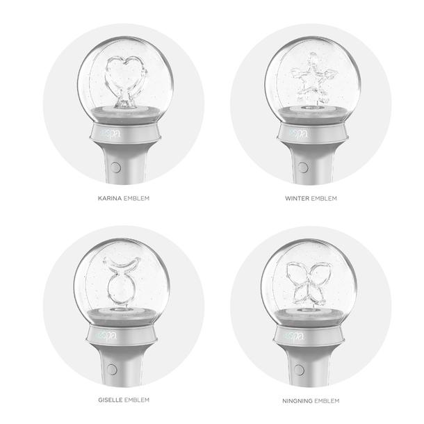 aespa カスタムエンブレム OFFICIAL FANLIGHT CUSTOM EMBLEM