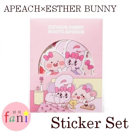 Kakao Friends 公式 アピーチ エスターバニー ステッカーset Apeach Esther Bunny Sticker Set Apxes Stickerset 韓流shop Fani 通販 Yahoo ショッピング
