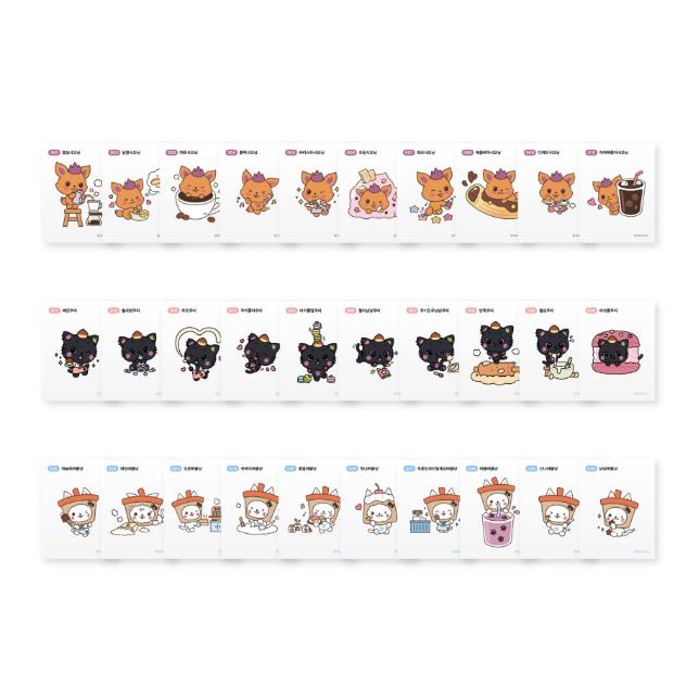 NCT WISH -RANDOM TTIBU STICKER SET/2026 [WISH BAKERY] POP-UP