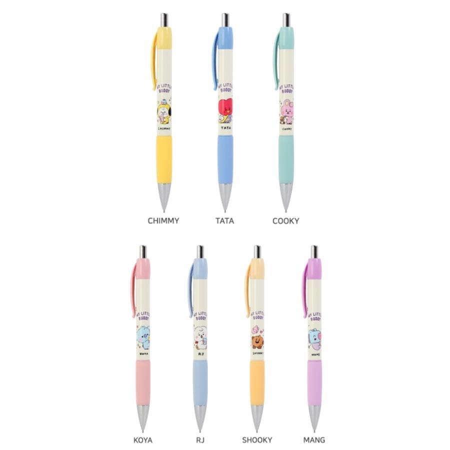 BT21 BABY シャーペン シャープペンシル LITTLE BUDDY 0.5mm   / メンバー7種選択別 SHARP PENCIL｜fani2015｜04