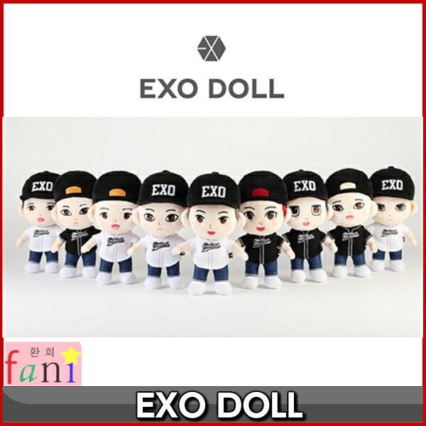 EXO (エクソ) DOLL SM OFFICIAL GOODS 25cm doll,DOLL HOODS