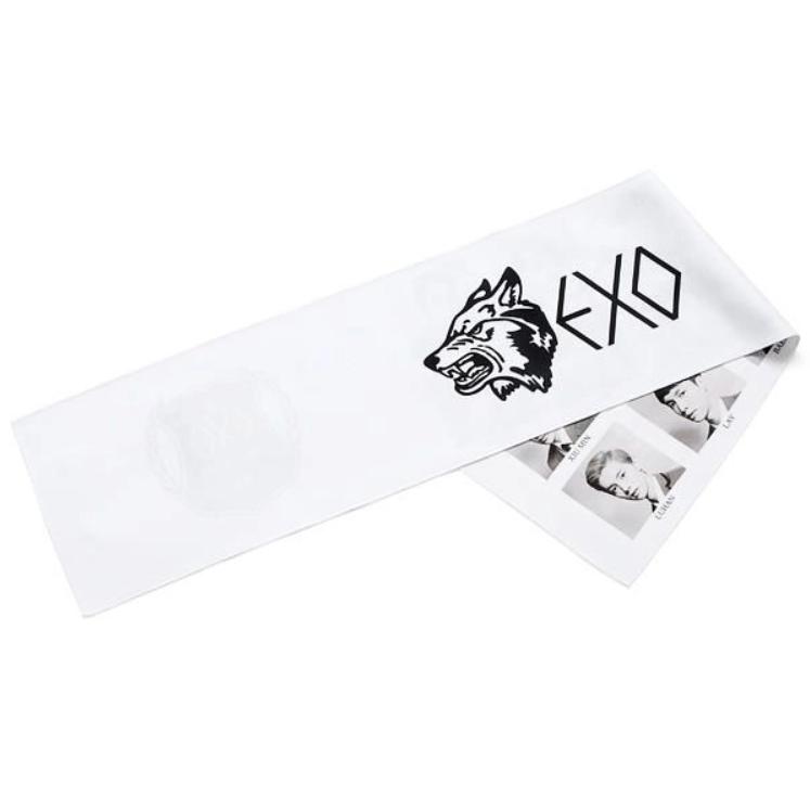 EXO スローガン EXO SLOGAN [WOLF] スローガン 公式グッズ エクソ : 韓流shop fani