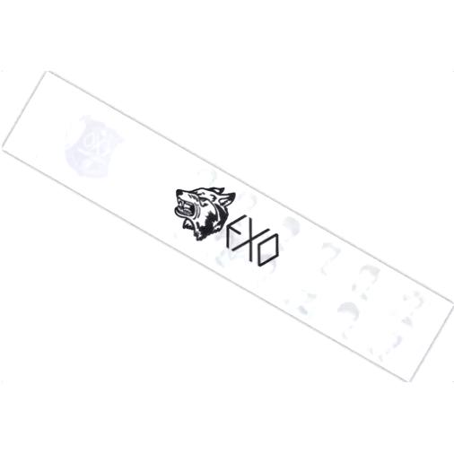 EXO スローガン EXO SLOGAN [WOLF] スローガン 公式グッズ エクソ : 韓流shop fani