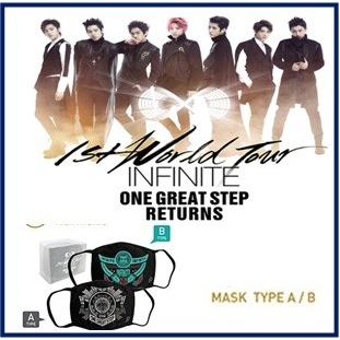 数量限定 Infinite Infinite インフィニット 14 1st World Tour One Great Step Mask マスク 公式コンサートグッズ Infinitekousik6 韓流shop Fani 通販 Yahoo ショッピング
