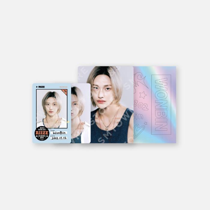 RIIZE トレカ•ステッカー・証明写真 37枚セット RIIZE - ID CARD + DECO STICKER SET / 2024 FANCON 'RIIZING DAY' ID