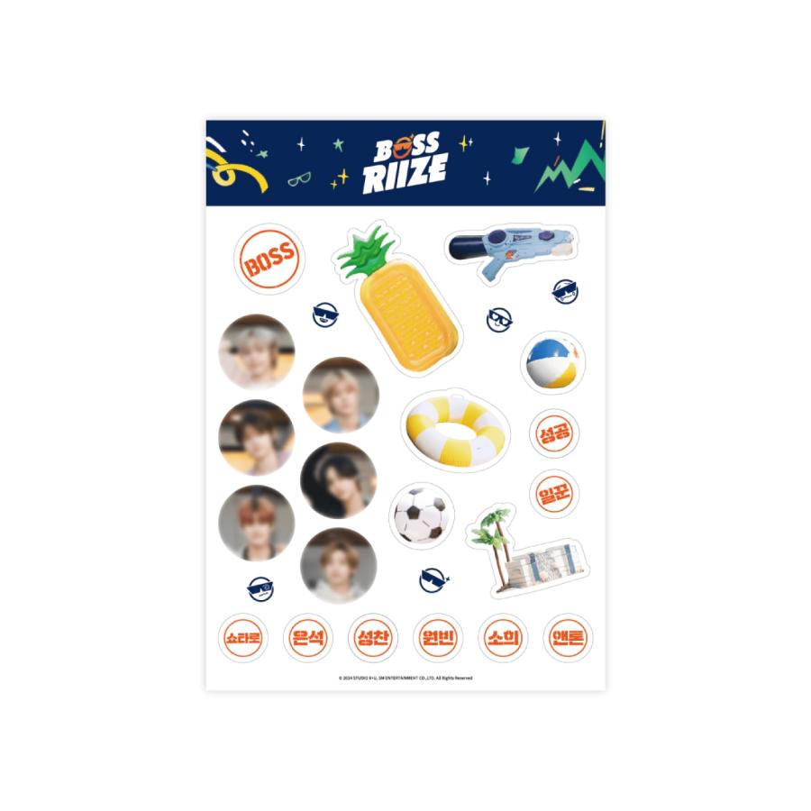 RIIZE -STICKER / 2024 BOSS POP-UP MD ステッカー ライズ