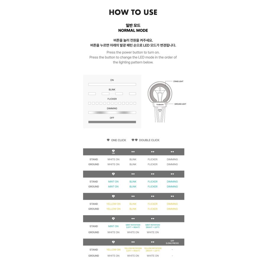 TAEMIN -OFFICIAL LIGHT STICK / 2024 WORLD TOUR [Ephemeral TAEMIN -OFFICIAL LIGHT STICK / 2024 WORLD TOUR [Ephemeral