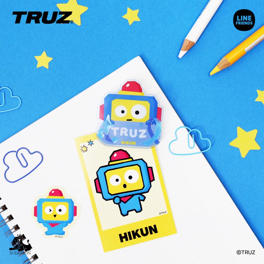 TRUZ アクリルネームバッジ (アルファベットシール付き) / 選択別12