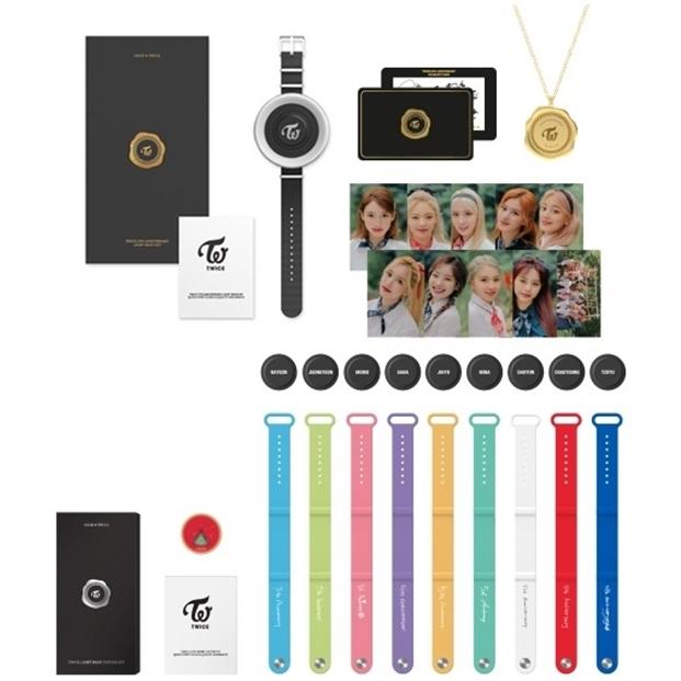 TWICE LIGHT BAND KIT & CUSTOM KIT【TWICE 5TH ANNIVERSARY TWICE LIGHT BAND KIT & CUSTOM KIT【TWICE 5TH ANNIVERSARY