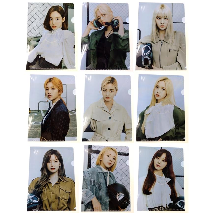 TWICE ファイル L-HOLDER メンバー別選択9種 [TWICE ONLINE CONCERT