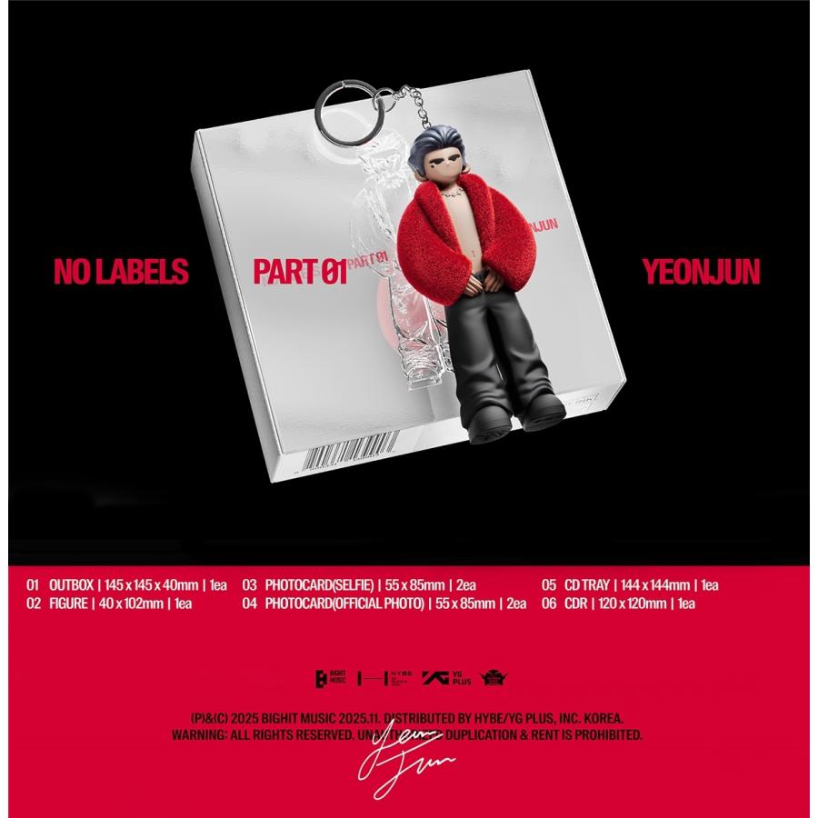 YEONJUN - 'NO LABELS: PART 01' (Figure Ver.)/ 1st Mini Album