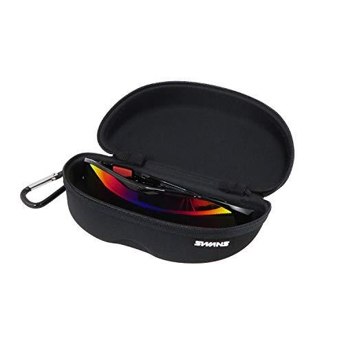 SWANS(スワンズ) スポーツサングラス FACEONE フェイスワン FO-3501 BK 日本製 ミラーレンズ ブラック×ブラック×ブラッ ミラーレンズ FO BK