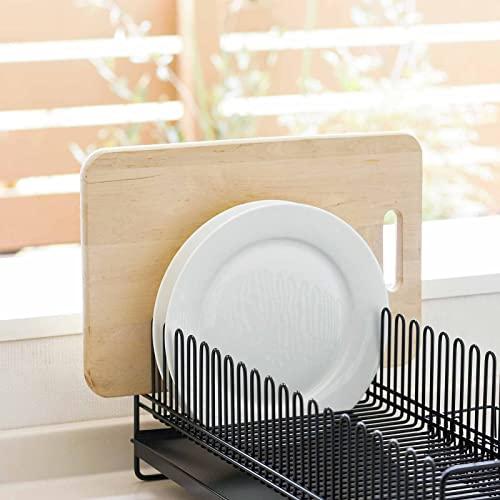 下村企販 水切りラック 水切りバスケット 水切りかご ロングワイド