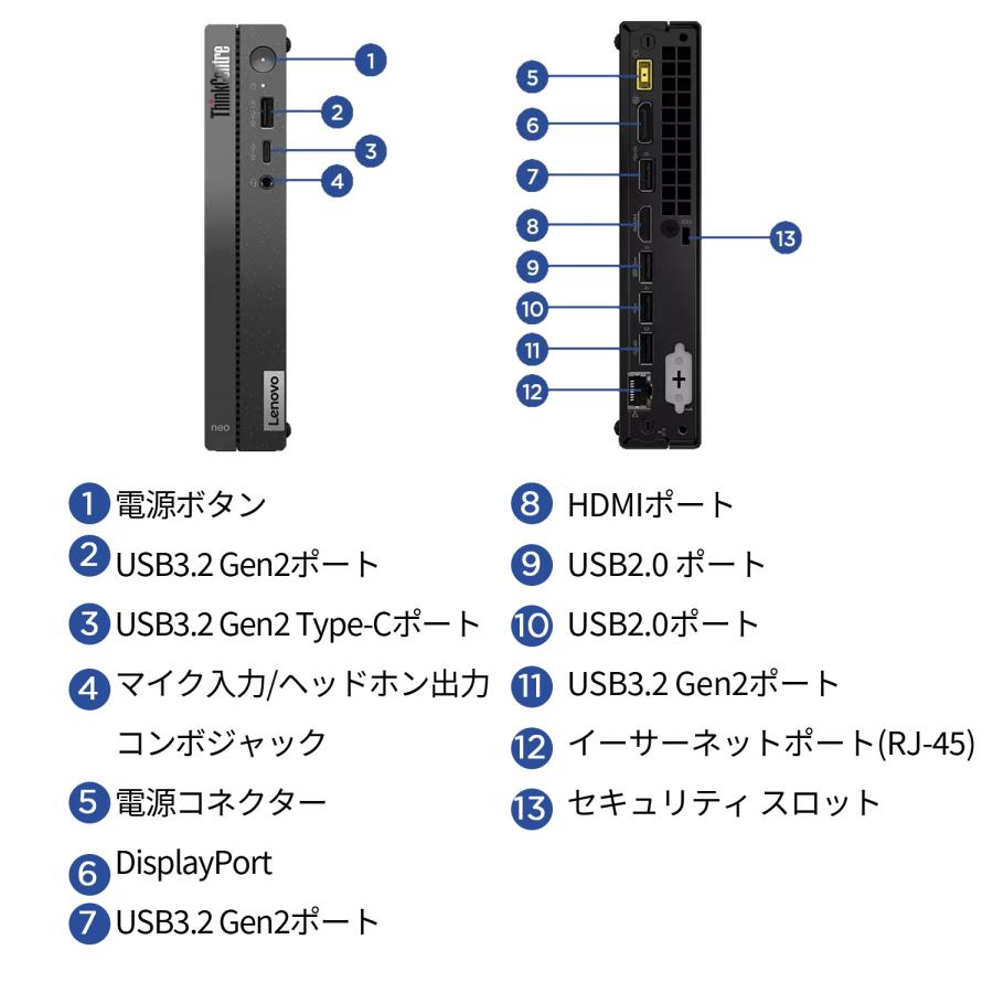 新品  Lenovo(レノボ)  デスクトップパソコン  Lenovo ThinkCentre neo 50q Tiny Gen 4 Core i5 13420H・16GBメモリー・256GB SSD搭載 オフィス付き  21.5型｜fanmaidaboli｜04