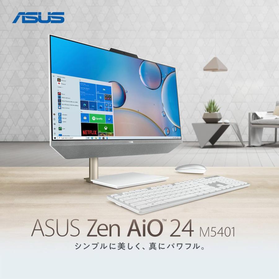 Windowsデスクトップ ASUS ZenAiO 24 M5401WYAK ASUS（エイスース） デスクトップパソコン ASUS ZenAiO 24 M5401WYAK