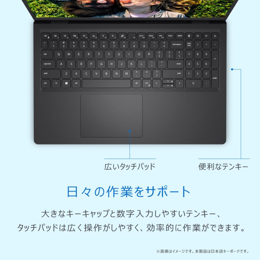 DELL（デル） ノートパソコン DELL Inspiron 15 3520 NI375 [カーボン