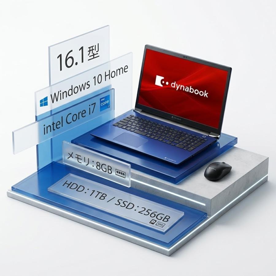 dynabook（ダイナブック） ノートパソコン dynabook T8 Core i7/8GB