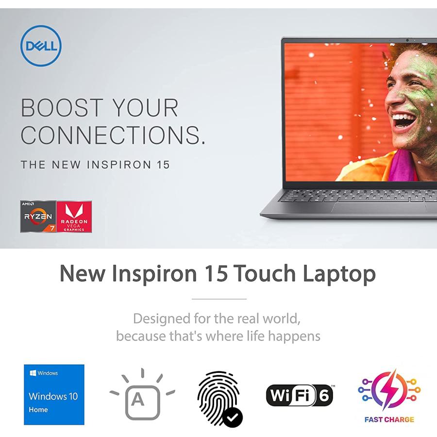 新品 Dell(デル) ノートパソコン DELL Inspiron 15 Ryzen 7 5700U・16GBメモリ・512GB SSD搭載・Office 2021付モデル  プラチナシルバ｜fanmaidaboli｜04