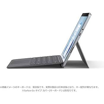 展示品 マイクロソフト(Microsoft) タブレットPC マイクロソフト Surface Go 3 8VA-00030[マットブラック]/128GB/8GB/10.5 型/Win 11 Home/MS Office 2021の画像