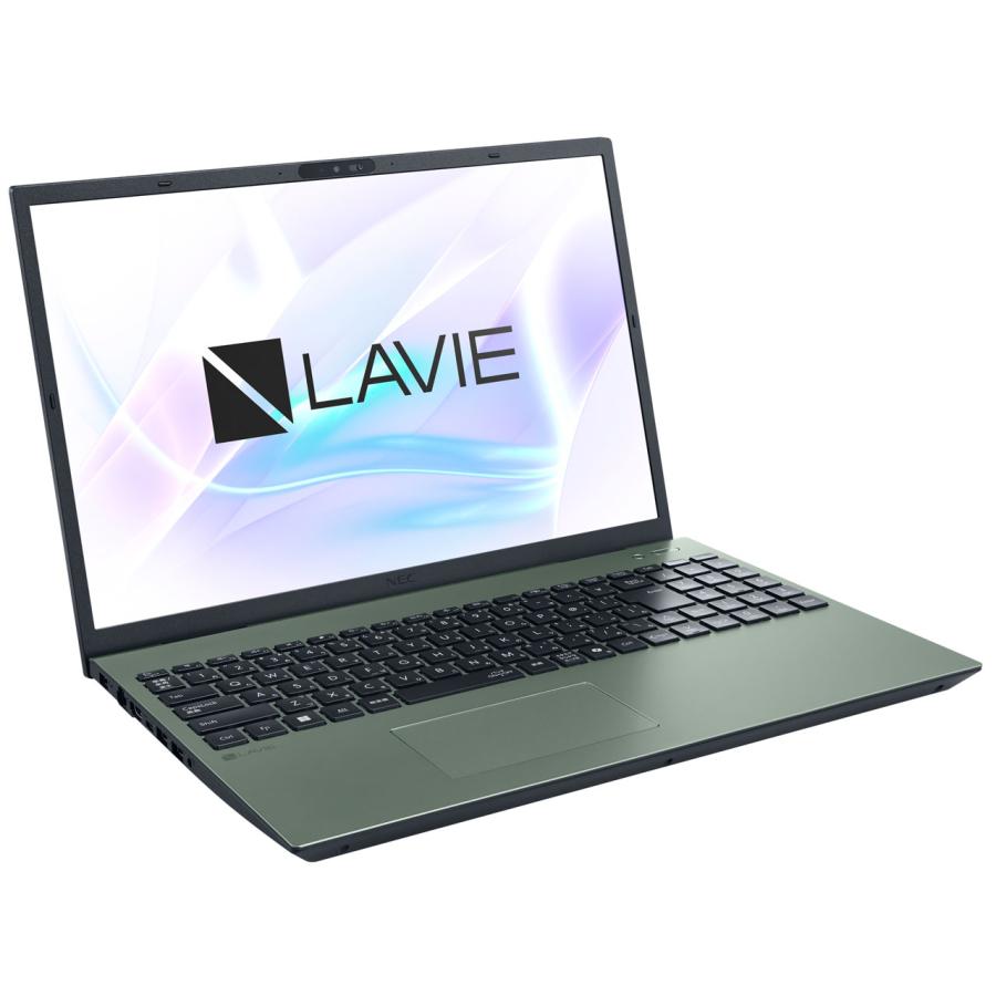NEC(日本電気) ノートパソコン NEC LAVIE N16 N1675/Ryzen 7/16GB/512GB/MS Office Home and Business 2024/展示品の画像