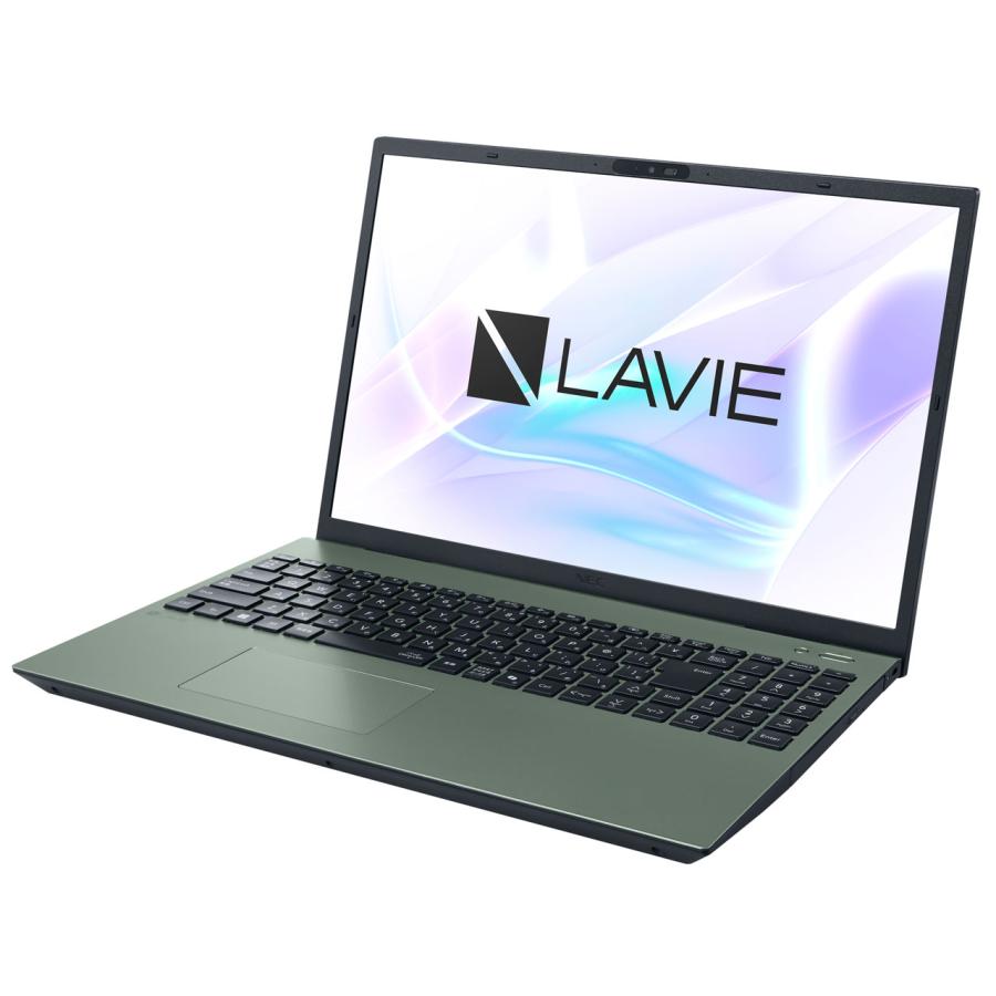 NEC(日本電気) ノートパソコン NEC LAVIE N16 N1675/Ryzen 7/16GB/512GB/MS Office Home and Business 2024/展示品の画像