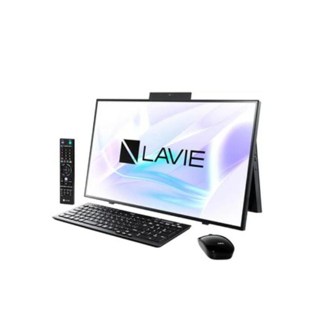 NEC(日本電気) デスクトップパソコン  ファインブラック ／23.8型／Core i5／8GB／3TB (HDD) + 16GB/Office 2021/NEC Refreshed PC/展示（Yahoo!・販売大玻璃）