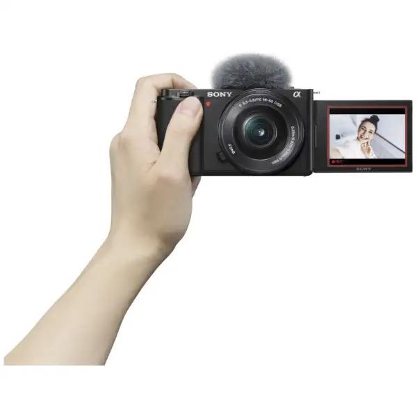 SONY ZV-E10L パワーズームレンズキット ブラック 美品　展示 α（ソニー） 【展示品】SONY(ソニー) VLOGCAM ZV-E10L パワーズーム