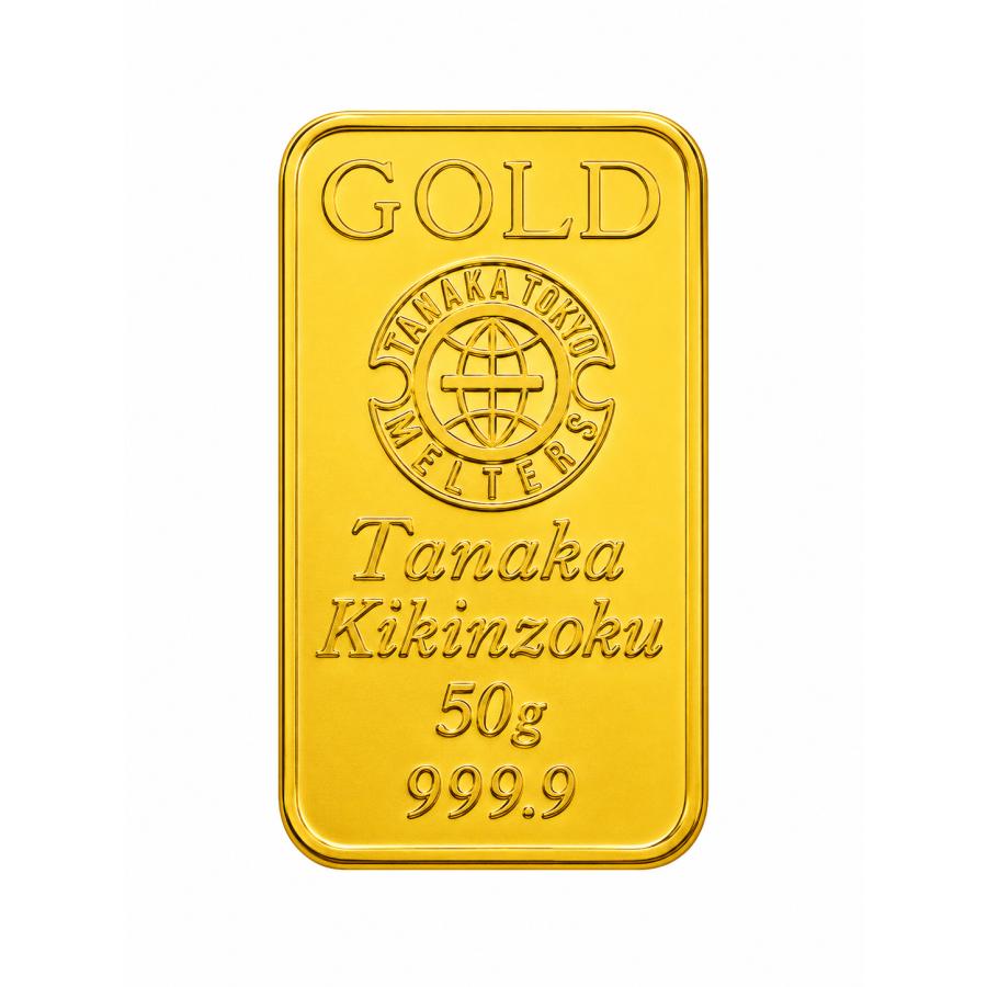 田中貴金属ジュエリー 【新品】田中貴金属 純金インゴット 50g【K24