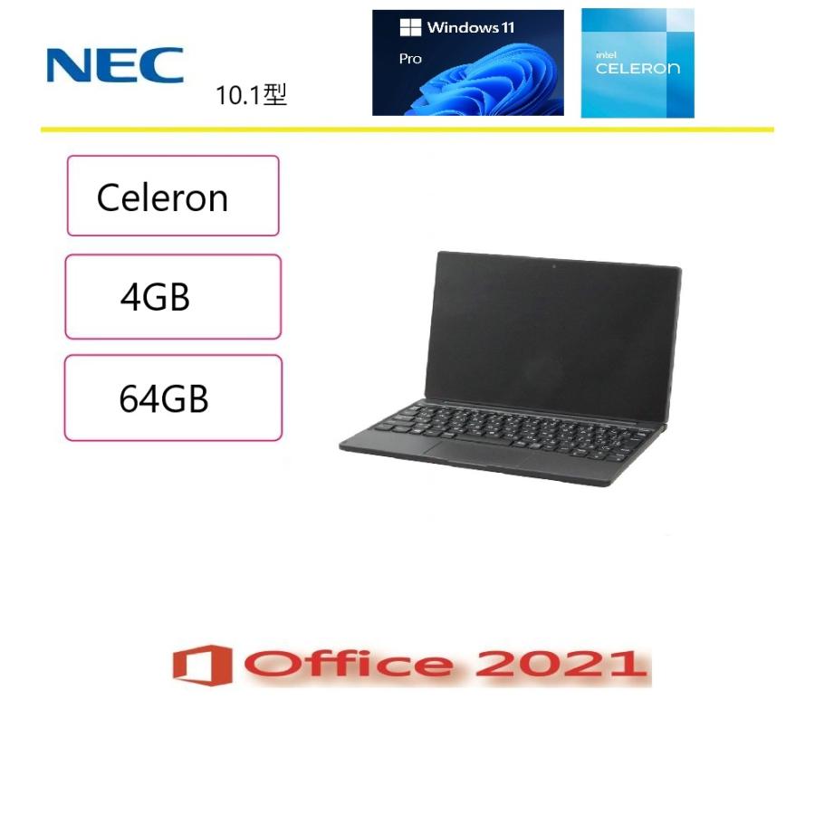 NEC ノートパソコン VersaPro タイプVU PC-VKE11U1V9/Celeron/4GB/64GB