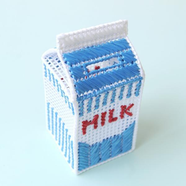 ハマナカ 子供 手芸 エコクラフト キット 牛乳パックの貯金箱 夏休み