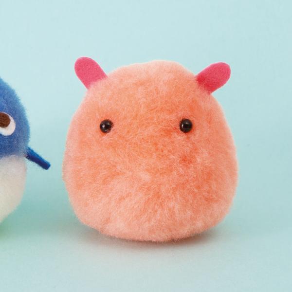 ハマナカ 羊毛フェルト キット アクレーヌでつくるボンボン手芸 くじら