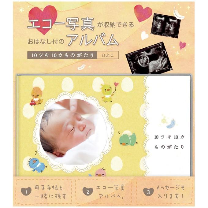エコー写真 アルバム 10ツキ10カものがたり ひよこ 絵本 マタニティ 赤ちゃん ベビー 出産 誕生 記念 思い出 母子手帳 Ale Tt05 Fanmary ファンメアリー 通販 Yahoo ショッピング