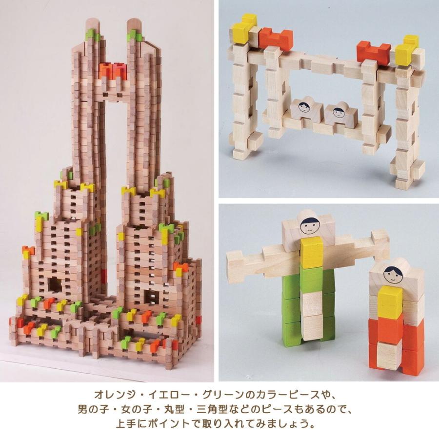 エド・インター（Ed・Inter） ユークリッドブロック 積み木 600ピース