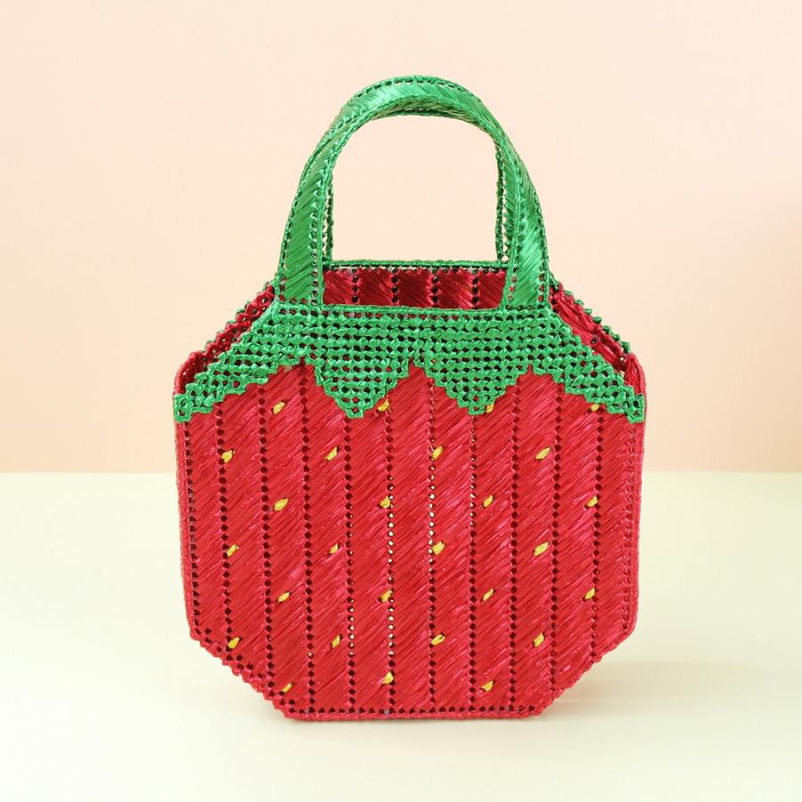 子供 手芸 エコクラフト キット いちごのお出かけバッグ 夏休み 工作 自由研究 小学生 中学生 簡単 初心者 ハマナカ H Fanmary ファンメアリー 通販 Yahoo ショッピング